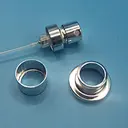 Fragrance pump sprayer assembly design