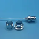 Fragrance pump sprayer assembly design