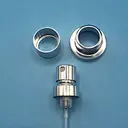 Fragrance pump sprayer assembly design